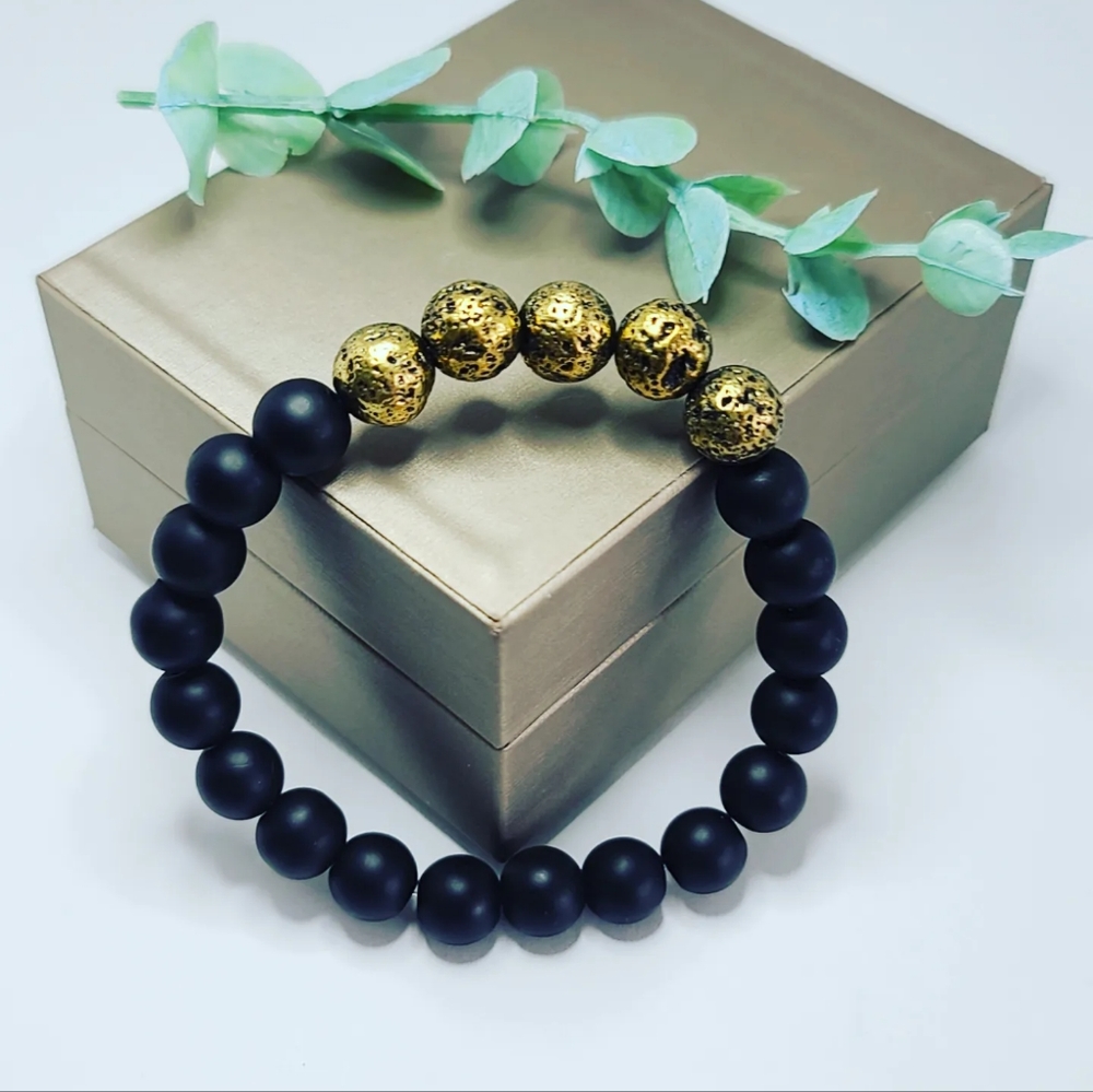 Agate , Lava Stone bracelets